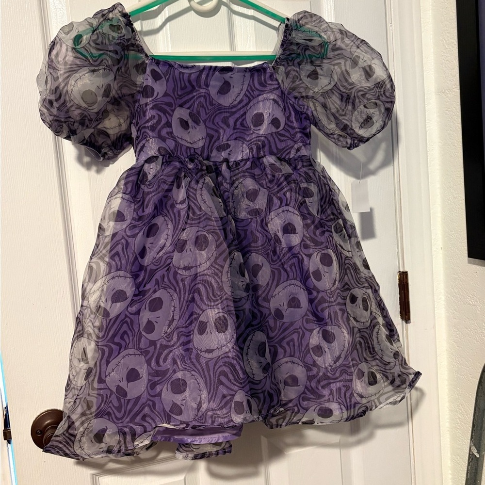 Purple Nightmare Before Christmas Patterned Dress/Top